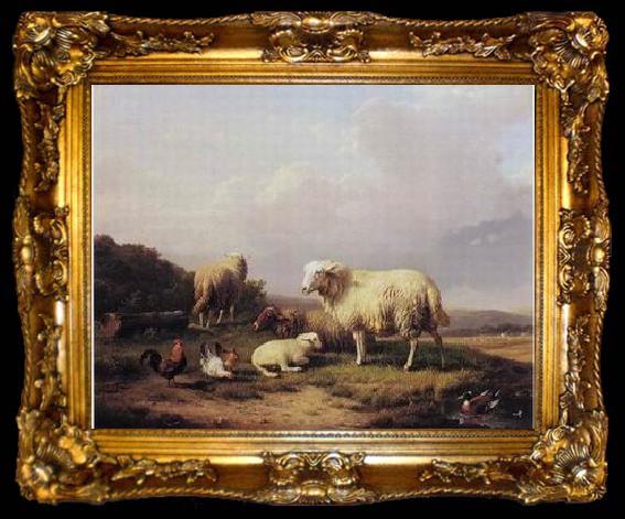 framed  unknow artist Sheep 172, ta009-2